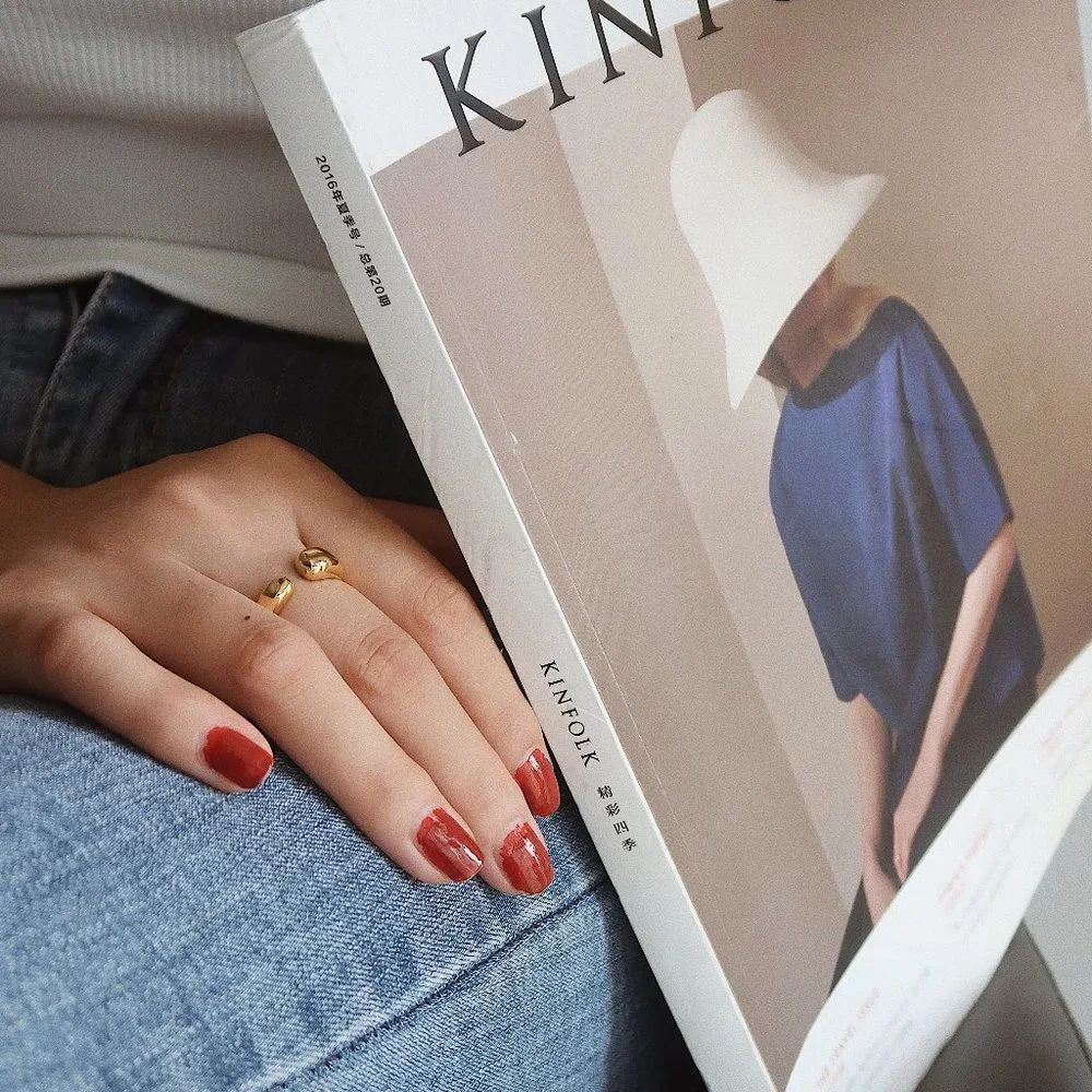 NEW 18K Gold Plated Open Irregular Ring - Picture 7 of 10